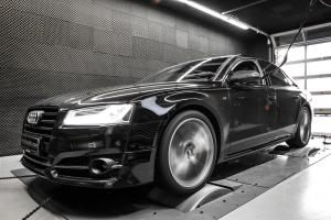 Audi S8 Plus 4.0 TFSI Stage 3 by Mcchip-DKR 2016 года